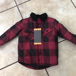 Toddler Plaid Puffer Jacket NWT